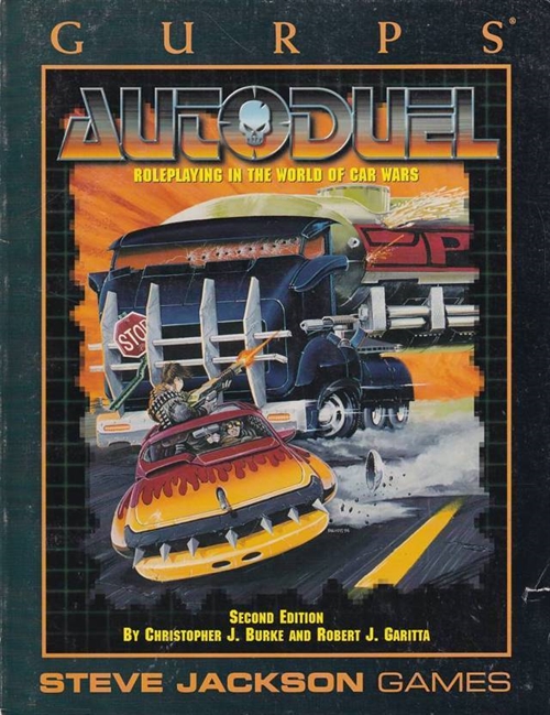 GURPS 3rd - Classic - Autoduel Second Edition (B Grade) (Genbrug)